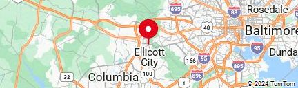 Map of define salon ellicott city md